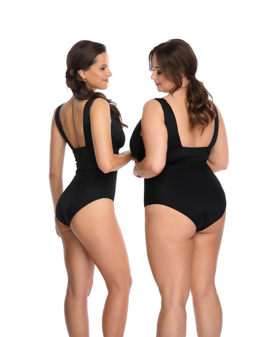 Ολόσωμο Μαγιό Plus Size – Τέλεια Εφαρμογή για Κοιλιά & Μεγάλο Στήθος